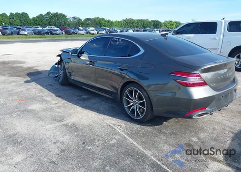 2025 Genesis G70 2.5T Rwd из США, поврежденный, VIN KMTG34SC7SU156246